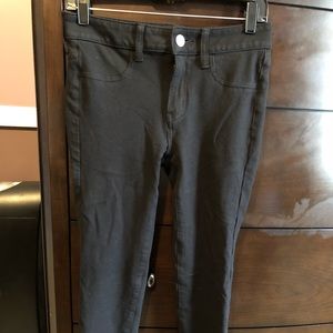 AE sz 4 Black jeggings